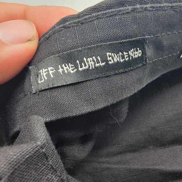 Vans Black Military Style Hat With Skull Graphic L/XL Made In USA Casual - Picture 5 of 9